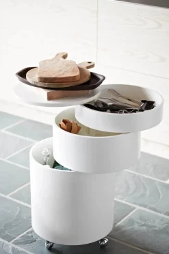 Verpan Barboy Sidebord, sort af Verner Panton><noscript><img width=