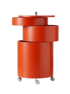 Verpan Barboy Sidebord, sort af Verner Panton><noscript><img width=