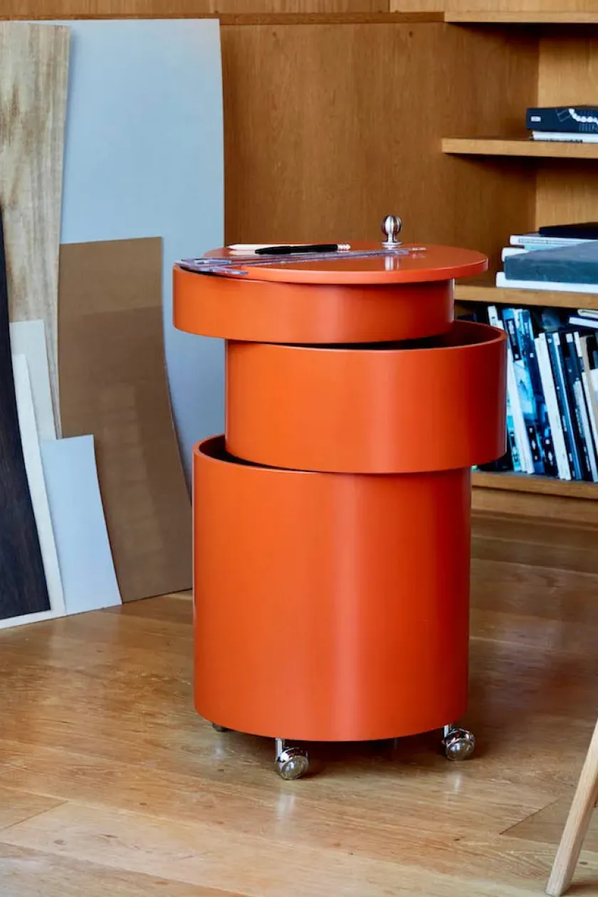 Verpan Barboy Sidebord, sort af Verner Panton> Sideborde Og Små Borde