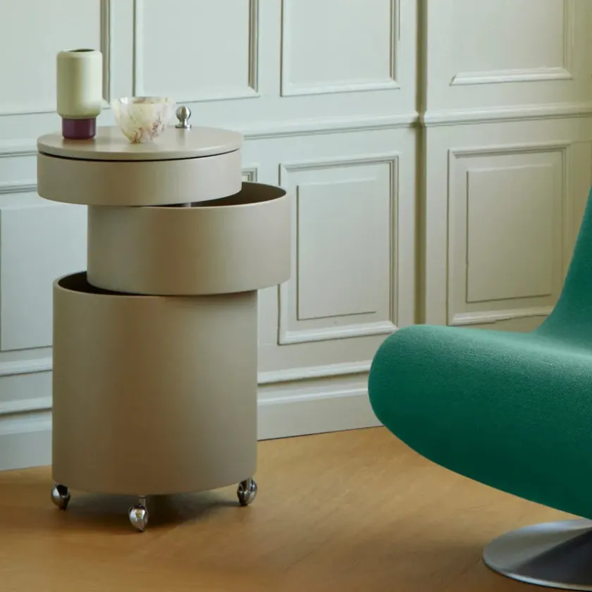 Verpan Barboy Sidebord, sort af Verner Panton> Sideborde Og Små Borde