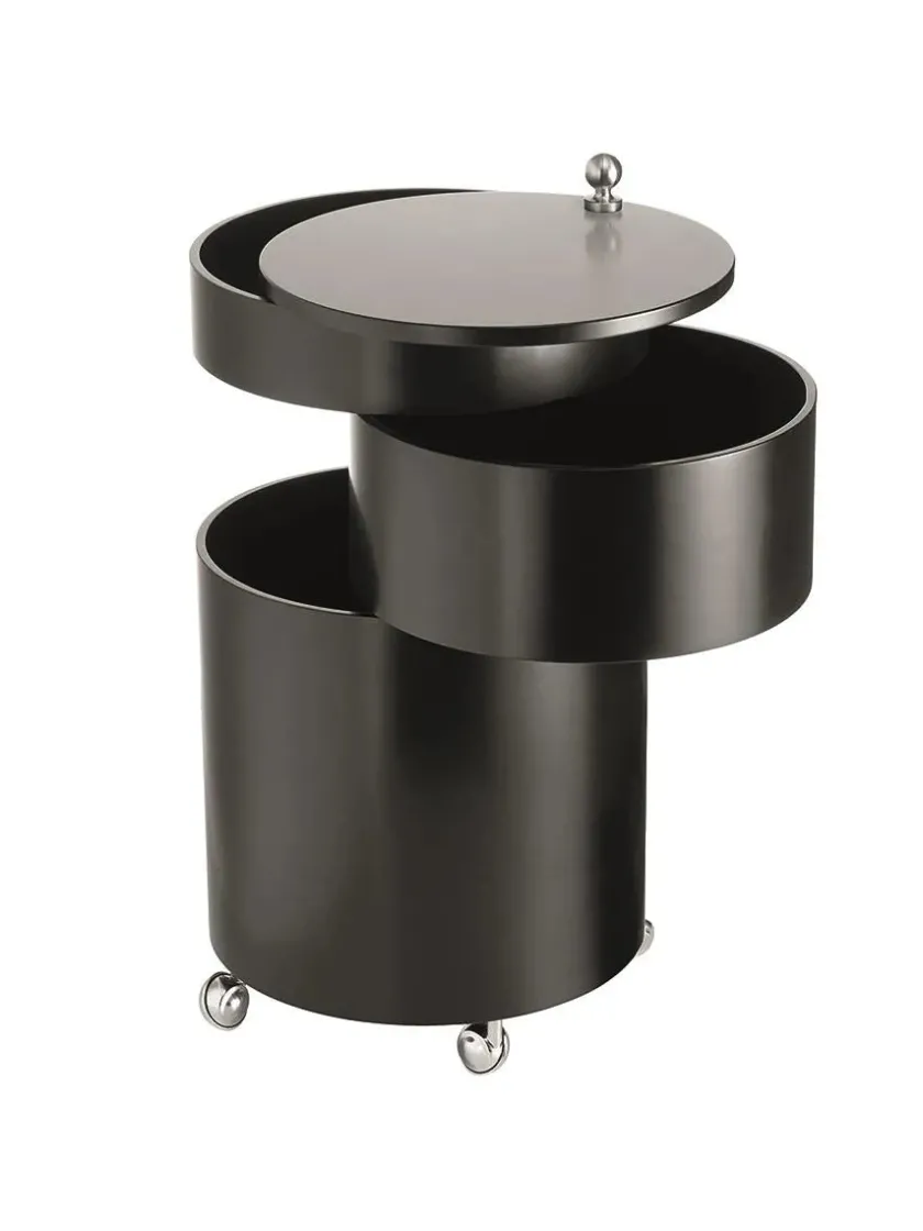 Verpan Barboy Sidebord, sort af Verner Panton> Sideborde Og Små Borde