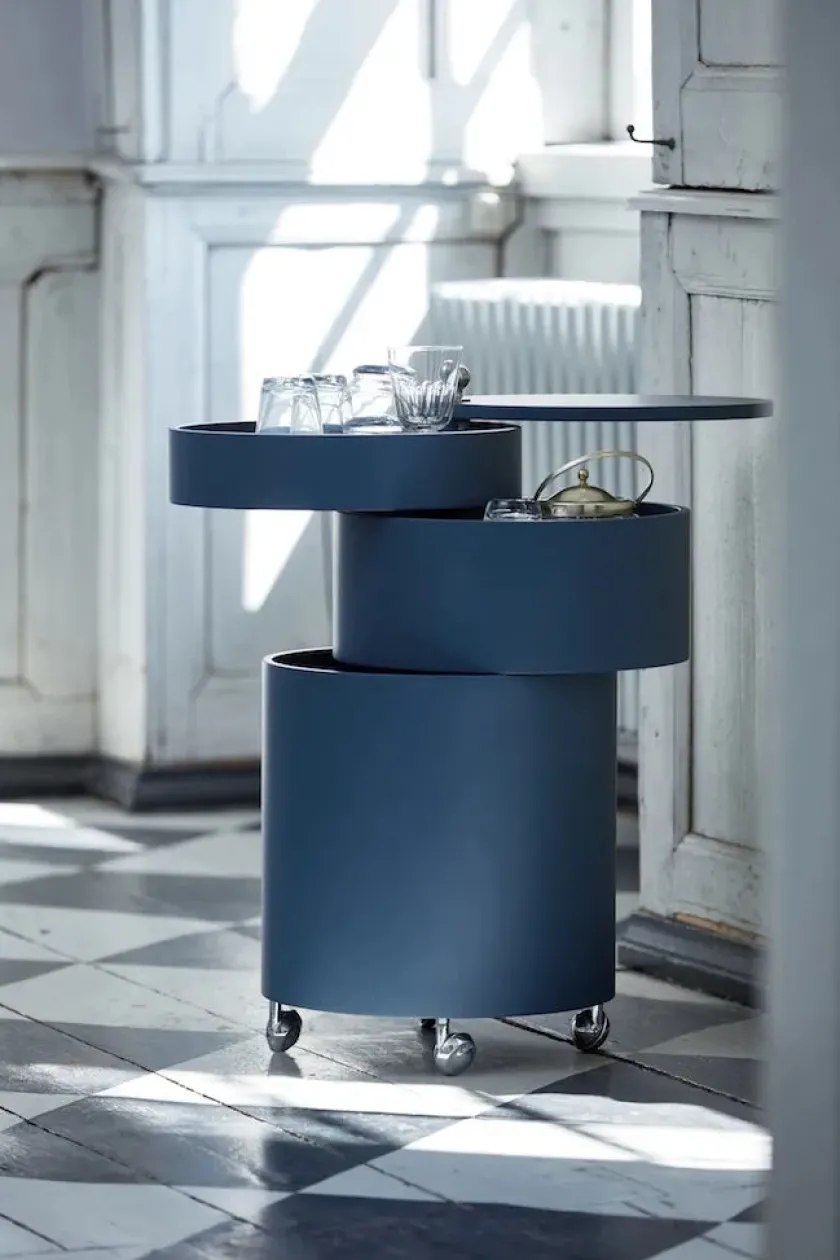 Verpan Barboy Sidebord, sort af Verner Panton> Sideborde Og Små Borde