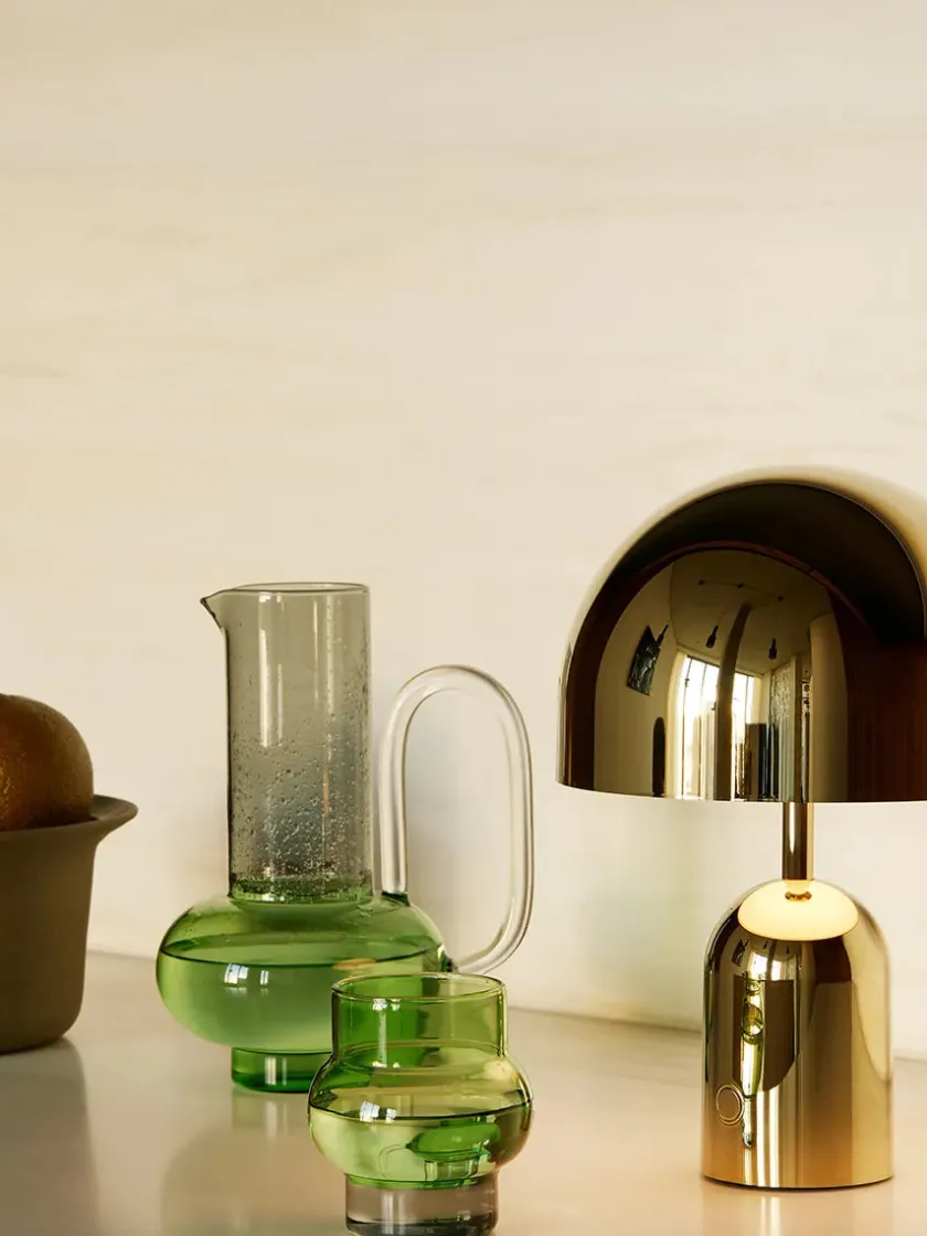 Tom Dixon Bell Portable Bordlampe, grey fra> Portable Lamper|Spots