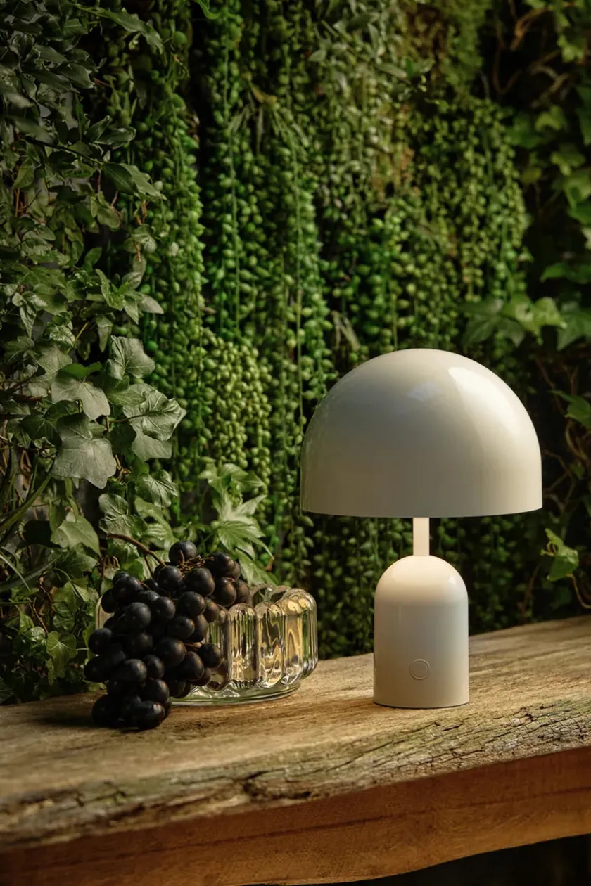 Tom Dixon Bell Portable Bordlampe, grey fra> Portable Lamper|Spots