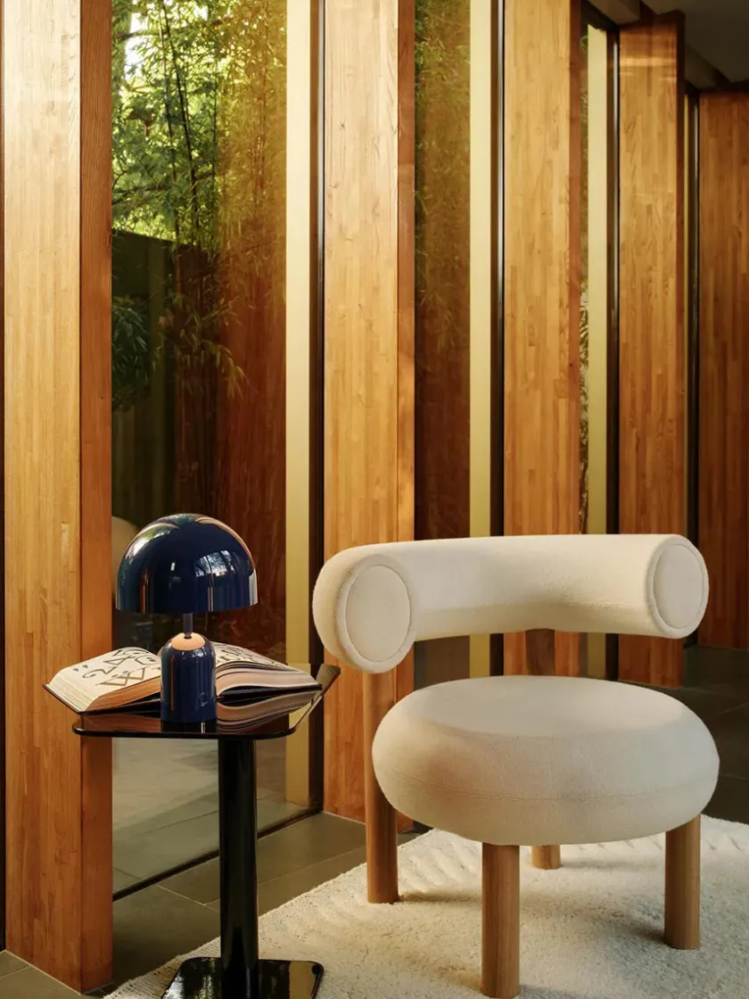 Tom Dixon Bell Portable Bordlampe, grey fra> Portable Lamper|Spots