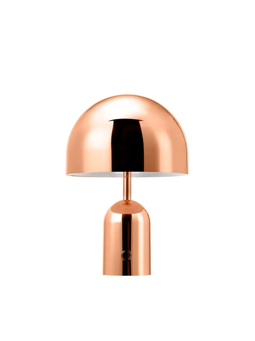Tom Dixon Bell Portable Bordlampe, moss fra> Portable Lamper|Spots