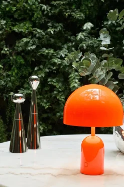 Tom Dixon Bell Portable Bordlampe, silver fra><noscript><img width=