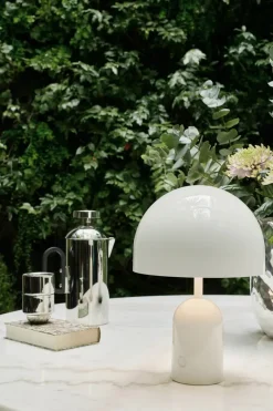 Tom Dixon Bell Portable Bordlampe, silver fra><noscript><img width=