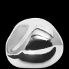 Ferm Living Bellure Piece Round Silver fra> Figurer