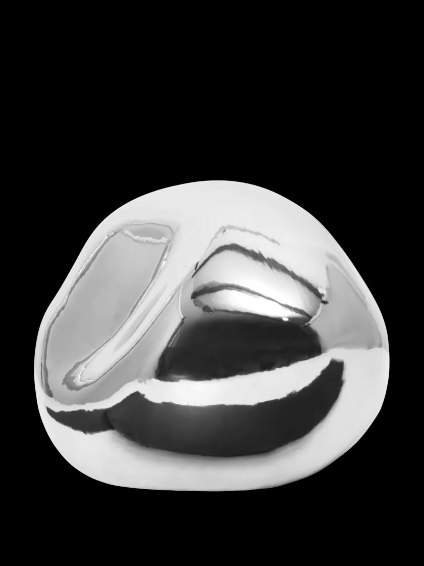 Ferm Living Bellure Piece Round Silver fra> Figurer