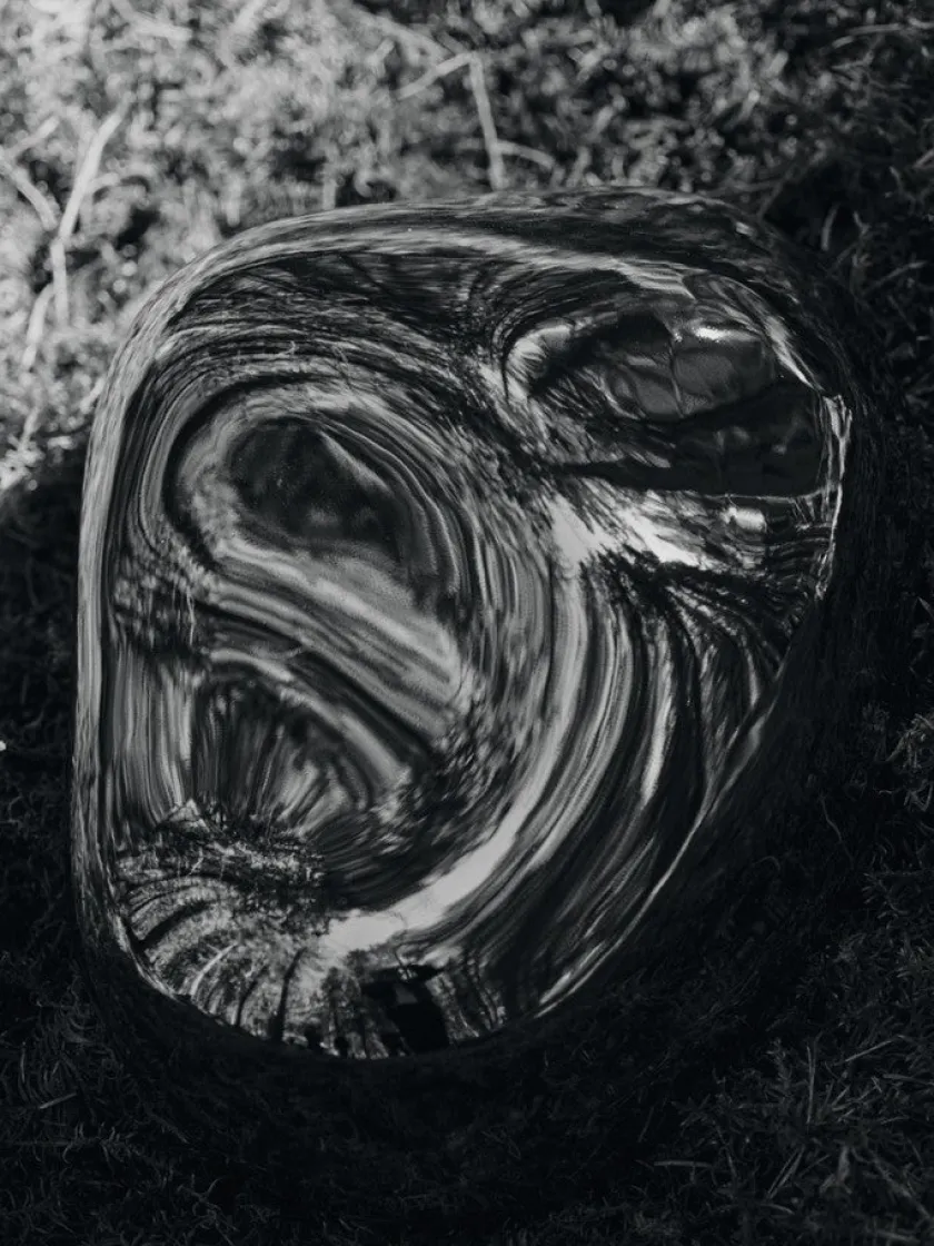 Ferm Living Bellure Piece Round Silver fra> Figurer