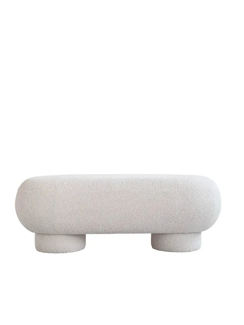101 Copenhagen Big Foot Bench, bouclé fra> Bænke