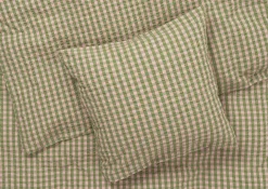 Juna Bæk & Bølge Sengetøj, grøn/soft pink fra><noscript><img width=