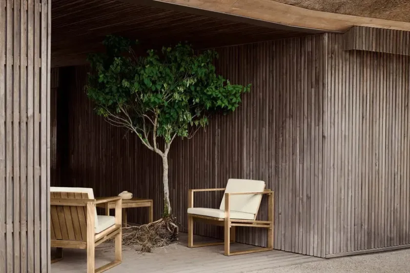 Carl Hansen & Søn BK11 Loungestol fra> Udendørs Loungemøbler|Havestole