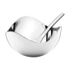 Georg Jensen Bloom saltkar med ske fra> Service