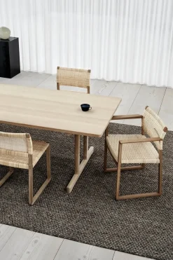 Fredericia Furniture BM62 Armstol, sjeneflet af Børge Mogensen> Spisebordsstole