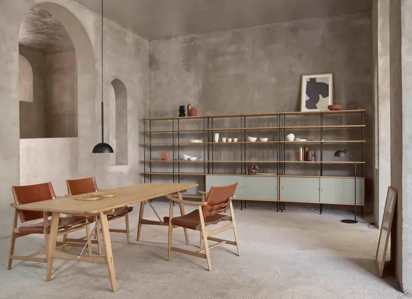 Carl Hansen & Søn BM0253-2 Reol af Børge Mogensen> Reoler