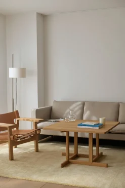Fredericia Furniture BM80 Shaker sofabord, firkantet af Børge Mogensen> Sofaborde