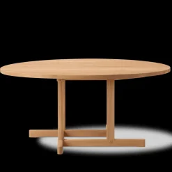 Fredericia Furniture BM80 Shaker sofabord, rundt af Børge Mogensen> Sofaborde