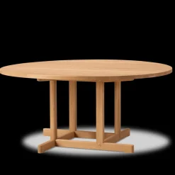 Fredericia Furniture BM80 Shaker sofabord, rundt af Børge Mogensen> Sofaborde