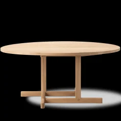 Fredericia Furniture BM80 Shaker sofabord, rundt af Børge Mogensen><noscript><img width=