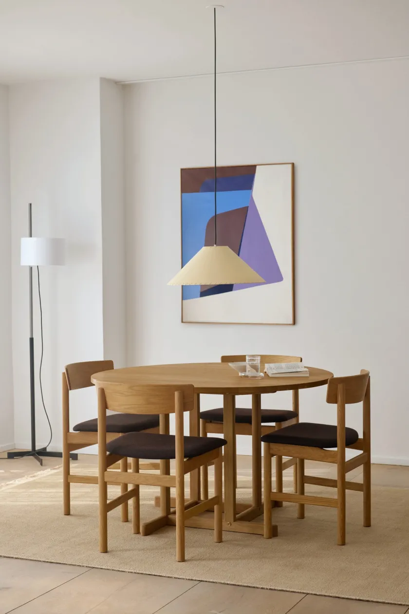 Fredericia Furniture BM80 Shaker spisebord, firkantet af Børge Mogensen> Spiseborde