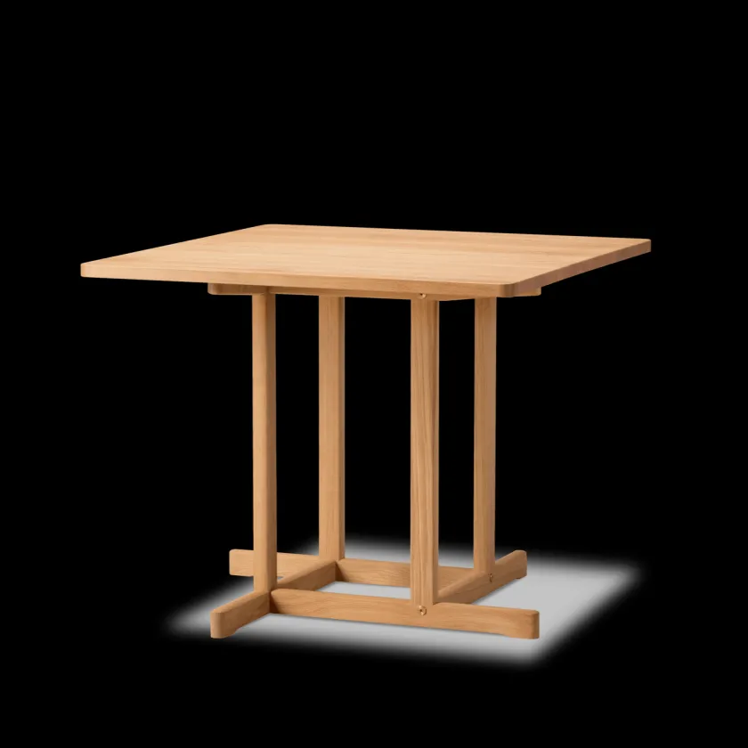 Fredericia Furniture BM80 Shaker spisebord, rundt af Børge Mogensen> Spiseborde