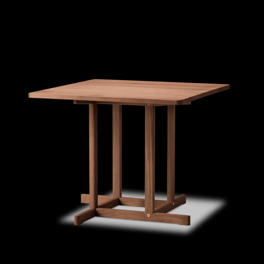 Fredericia Furniture BM80 Shaker spisebord, rundt af Børge Mogensen> Spiseborde