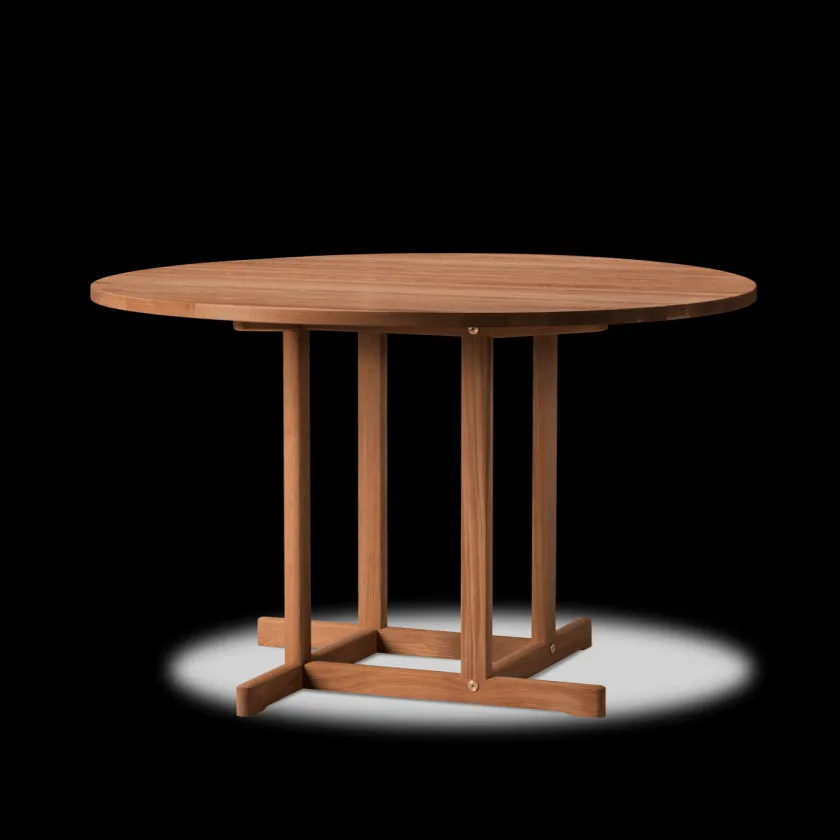 Fredericia Furniture BM80 Shaker spisebord, rundt af Børge Mogensen> Spiseborde