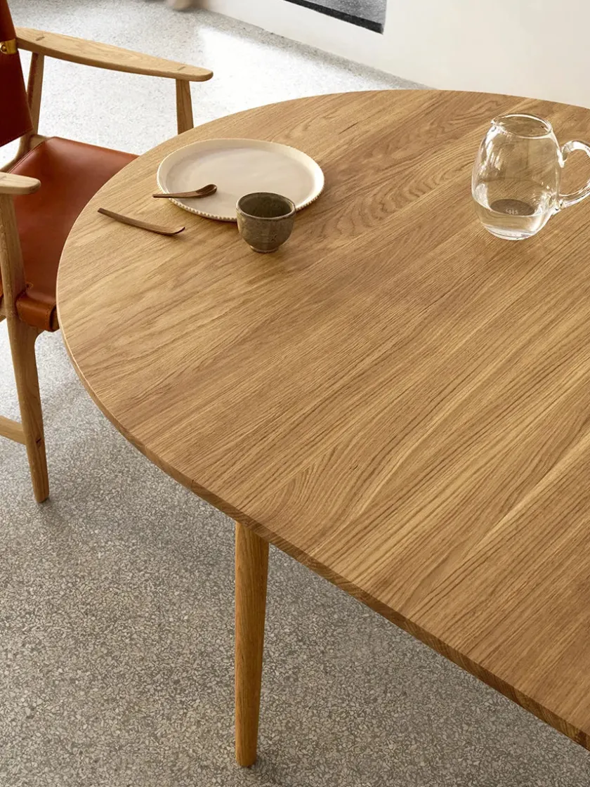 Carl Hansen & Søn BM0121 Spisebord, olieret eg af Børge Mogensen> Spiseborde