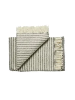 Silkeborg Uldspinderi Bogø Plaid, light green fra><noscript><img width=