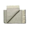 Silkeborg Uldspinderi Bogø Plaid, light nordic grey fra> Puder Og Plaider