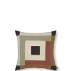 Ferm Living Border Patchwork Cushion fra> Puder Og Plaider|Puder