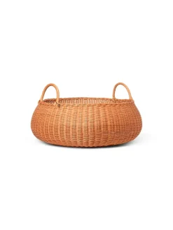 Ferm Living Braided Basket, low fra>Børn Opbevaring På Børneværelset|Opbevaring