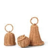 Ferm Living Braided Bell Baubles, sæt á 3 stk. fra>Børn Opbevaring På Børneværelset