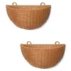 Ferm Living Braided Wall Pockets, sæt af 2 fra>Børn Opbevaring På Børneværelset|Hylder