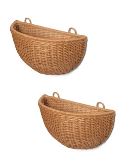 Ferm Living Braided Wall Pockets, sæt af 2 fra><noscript><img width=