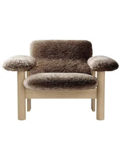 Audo Copenhagen Brasilia Lounge Chair, low back, textile fra><noscript><img width=