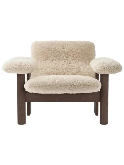 Audo Copenhagen Brasilia Lounge Chair, low back, textile fra><noscript><img width=