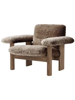 Audo Copenhagen Brasilia Lounge Chair, low back, textile fra><noscript><img width=