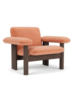 Audo Copenhagen Brasilia Lounge Chair, low back, sheepskin fra><noscript><img width=