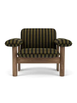 Audo Copenhagen Brasilia Lounge Chair, low back, sheepskin fra><noscript><img width=
