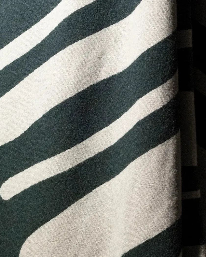 raawii Brush Plaid, blue/red fra> Puder Og Plaider