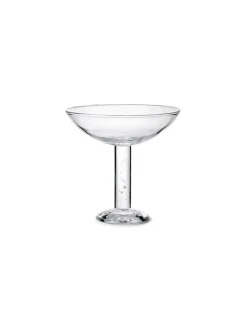 Louise Roe Bubble Glass Champagne Coupe, plain top fra> Gaver Til Hende|Service