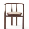 New Works Bukowski Chair m. Fransk Flet, valnød fra> Spisebordsstole