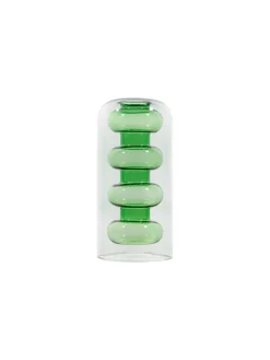 Tom Dixon Bump Vase Tall Green fra> Vaser