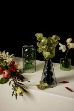 Tom Dixon Bump Vase Tall Green fra><noscript><img width=