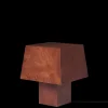 Ferm Living Burl table lampe i Dark Stained Burl fra> Spots
