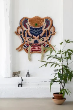 Bongusta Burma Dragon Face Rug fra><noscript><img width=