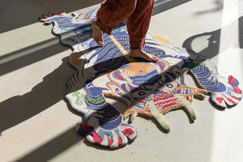 Bongusta Burma Dragon Rug Large fra>Børn Gaver|Gaver Til Børn